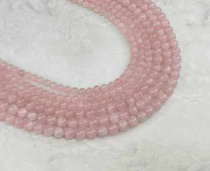 Morganite Round 6mm 8mm