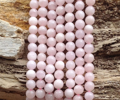 Morganite Round 6mm 8mm